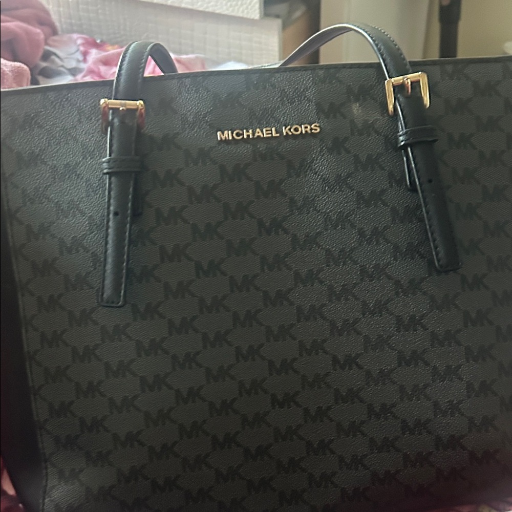 Michael Kors Black Signature Tote